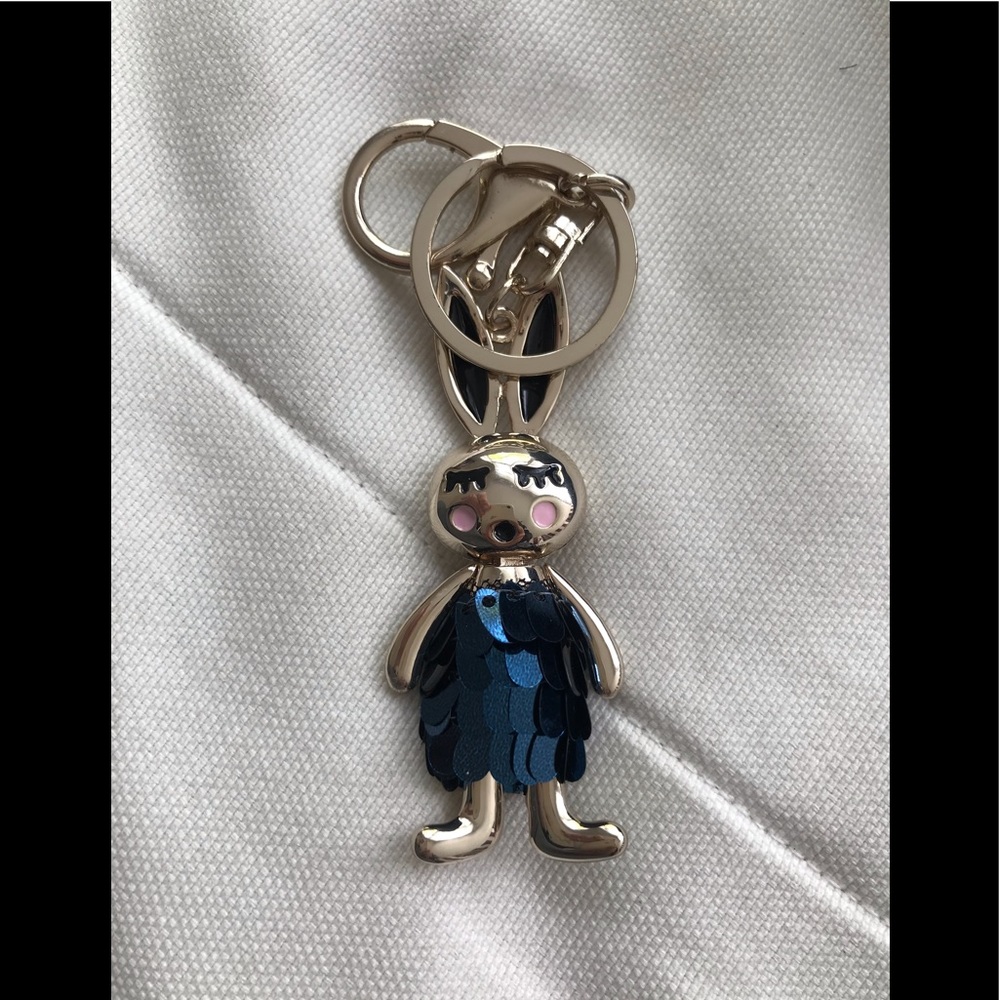 Cute bunny bag charm